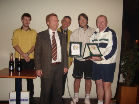 Hanck/Bettendorf/Gil/Grun et Stevaux(vainq.)